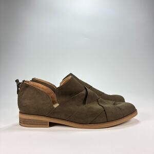 Dr. Scholl’s Always Band Brown Shooties Slip-On Wedge Shoes Women’s Size 9 M